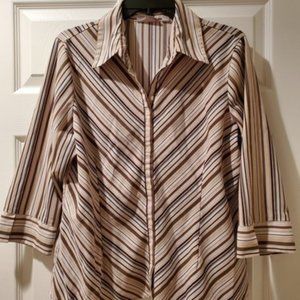 Croft & Barrow Woman's Stretch Dress Shirt